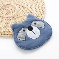 Blue 3 варианта, Детская мини-сумка с рисунком совы, чехол для монет, Детский кошелек, милый маленький бумажник для денег для девочек, сумка для денег, женская сумка - Цвет: Blue