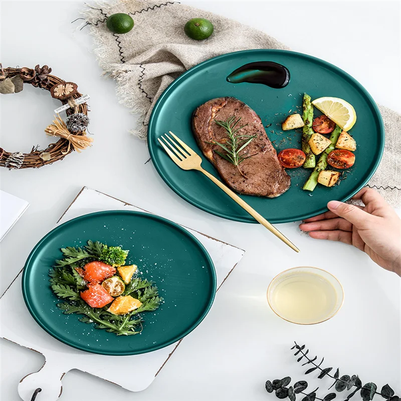 Vaisselle Nordique Rétro En Céramique, Vaisselle E... – Grandado