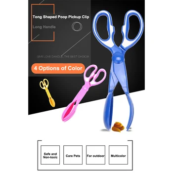 

Puppy Dog Cat Scissor Poop Pickup Clip Long Handle Poop Pickup Clip