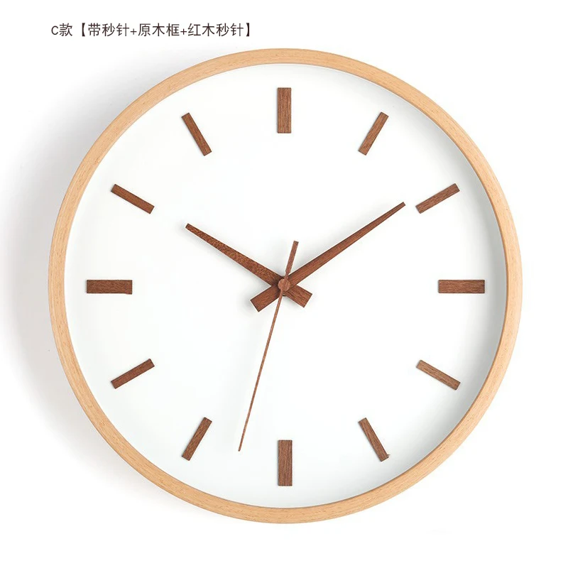 Wall Clock Modern Design Kitchen Simple White Watch For Living Room Reloj Cocina Luminova Bestselling Home Decoration GG50gz - Цвет: 8