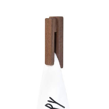 

Real wood Wall Hook Towel Racks Reverse World Hook Bathroom Toilet Wall Holing Free Towel Hook Towel Rail Creative Clothes Rack