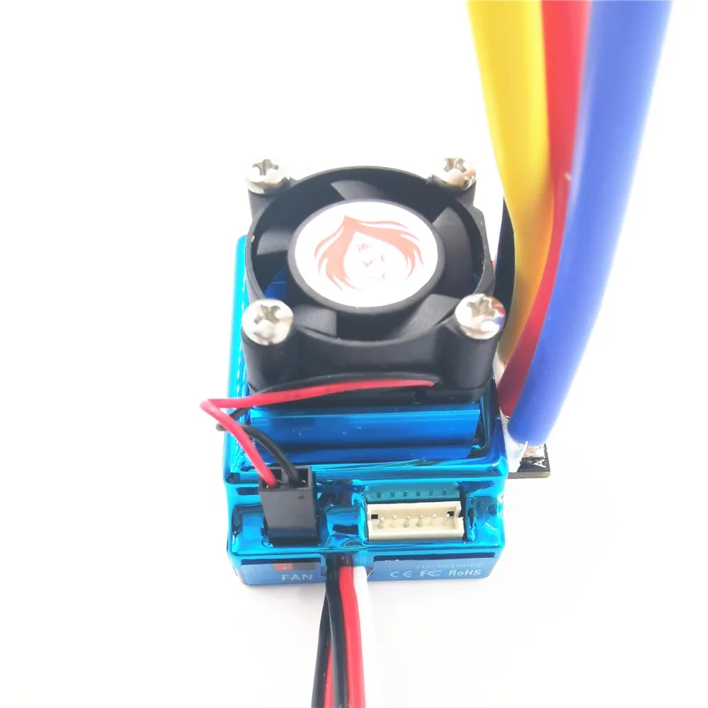 Fire Phoenix 120A Xerun бесщеточный ESC с сенсорным кабелем 2 4s Lipo 6V/5A или 7 4 V/5A BEC сенсорный esc