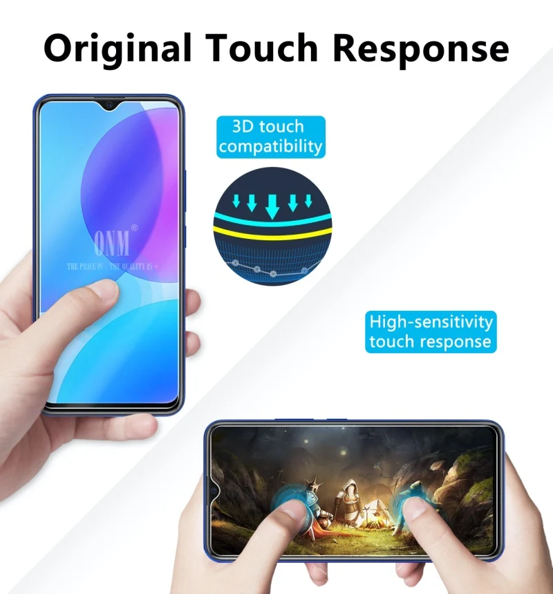 2 шт закаленное стекло для vivo U3 стекло протектор экрана 2.5D 9H Премиум Закаленное стекло для vivo U3 защитная пленка