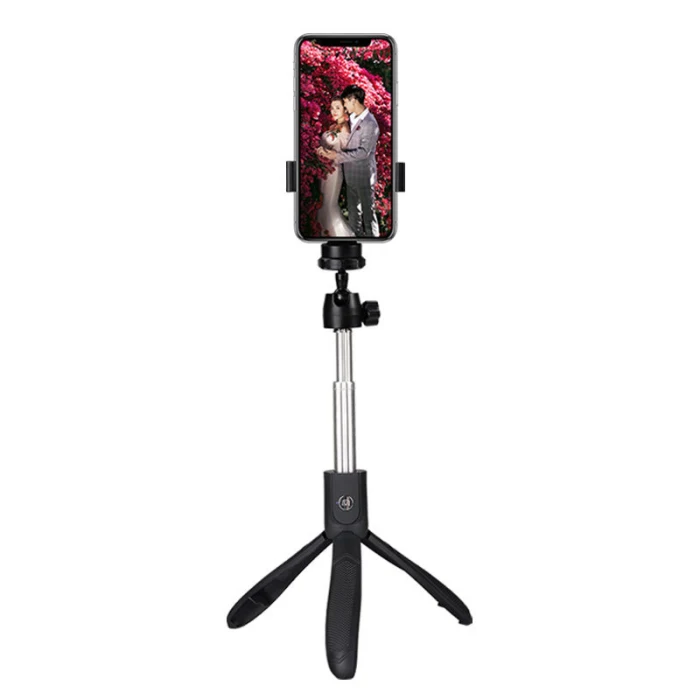 Detachable Tripod Selfie Stick Extendable Remote Control Self-portrait Stick Hi 888