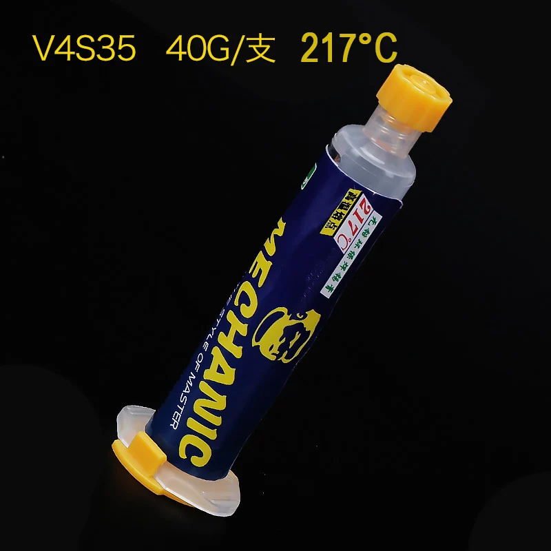 High temperature 40G Механик без свинца BGA паяльная паста температура плавления 138/217 градусов сварочная паста Флюс ЦП BGA паяльная канифоль флюс паяльной пасты - Цвет: High temperature 40G