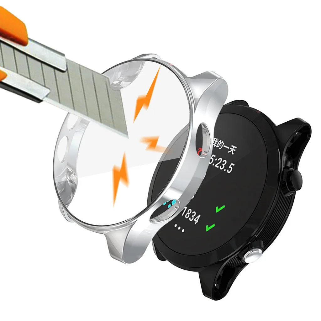 Ультра-тонкий чистый ТПУ защитный чехол для Garmin Forerunner 945 935 Смарт часы носимые защитные аксессуары Чехлы#909