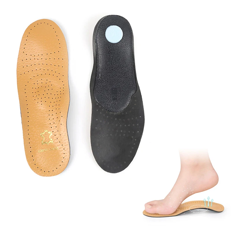 

Unisex Orthotics Shoes Insoles Flat Foot High Arch Support 39-40 size Orthopedic Pad Cushion For Correction OX Leg Health Care
