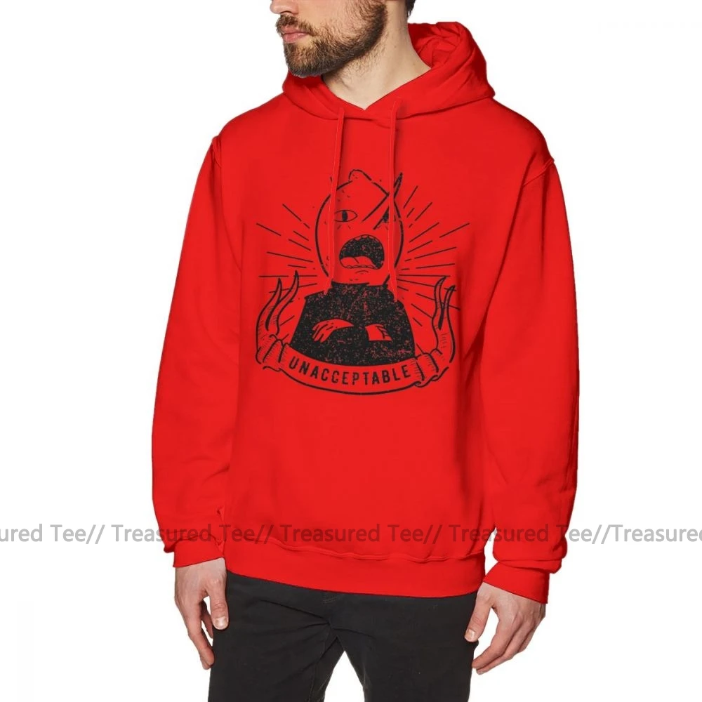 Adventure Time худи, неприемлемые толстовки, ХХХ теплый пуловер, худи, уличная одежда, популярные хлопковые черные мужские толстовки с длинным рукавом - Цвет: Red