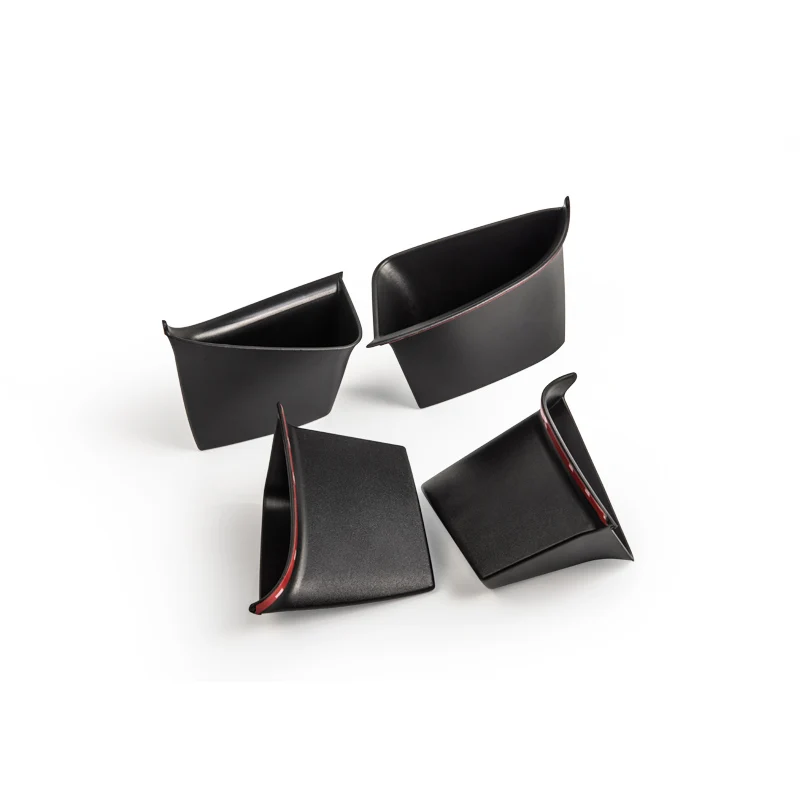 forfour-Platic 1 set 2 шт., автомобильная дверная ручка, коробка для хранения, аксессуары для интерьера, автомобильный Стайлинг, модификация, украшение для Mercedes Smart 453 fortwo forfour - Название цвета: forfour-Platic 1 set