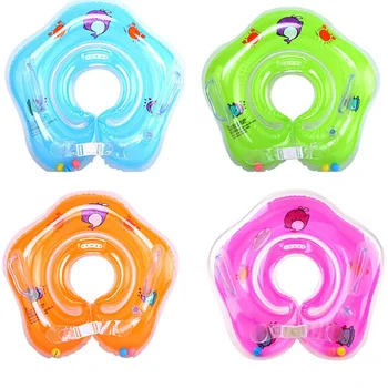 

1PCS Newborn Baby Kids Infant Swimming Protector Neck Float Ring Safety Life Buoy Life Saver Neck Collar Swiming Inflatable Tube