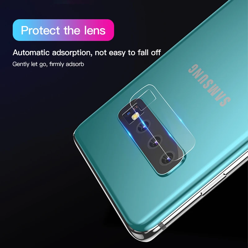 Benks 4 шт. Защитная пленка для экрана камеры для samsung Galaxy S10 Plus, ультратонкая мягкая защитная пленка из закаленного стекла 0,15 мм