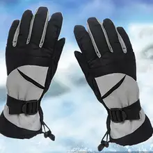 Мужские лыжные перчатки зимние теплые Утепленные зимние перчатки ветрозащитные перчатки