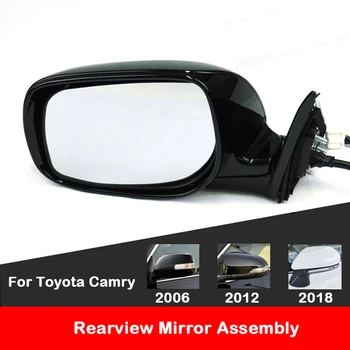 

Car Outside Rearview Mirror Assembly Reversing Mirror For Toyota Camry 2006 2012 2018 Lamp Rear Cover Lens