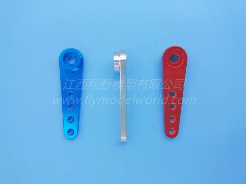 FUTABA/JR/HITEC/Sanwa/KO металлический серводвигатель CNC алюминиевый сплав Односторонний Поворотный рычаг рулевого двигателя