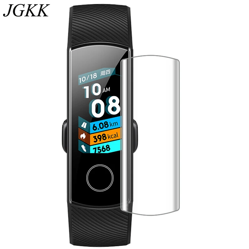 Мягкая защитная пленка из ТПУ с полным покрытием для Honor Band 3 4 5 Защита экрана