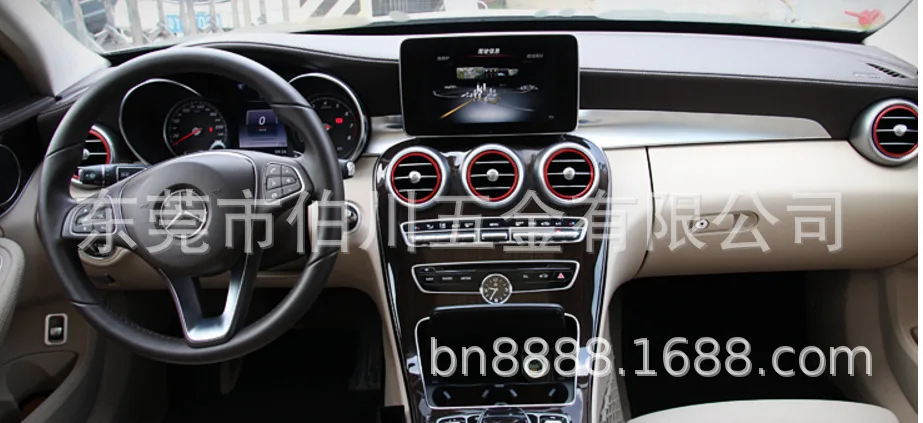 Mercedes Benz C Класс GLC GLA200 C La C 180L вентиляционное отверстие декоративное кольцо производители модифицированные Прямые продажи товаров
