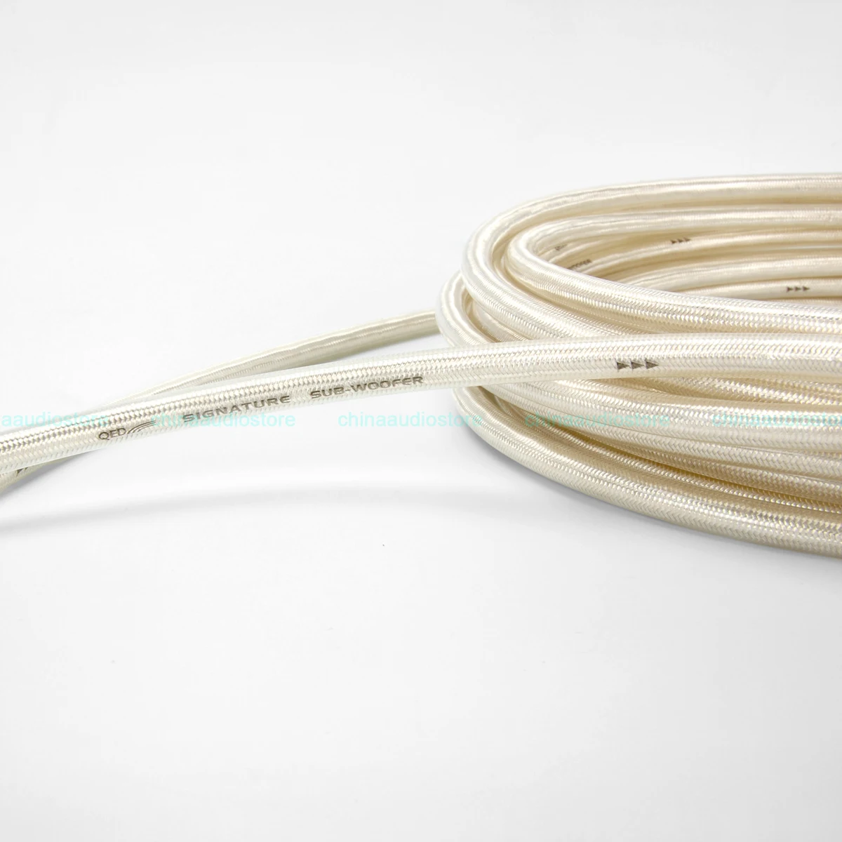 Hi Fi QED подпись кабель с серебряным покрытием 4 проводника аудио DIY|Кабели VGA| |