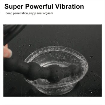 Double Penetration Strap on Anal Vibrator For Couples Dildo Vibrator Anus Plug G Spot Vibrator Intimate Adult Sex Toys for Woman 3