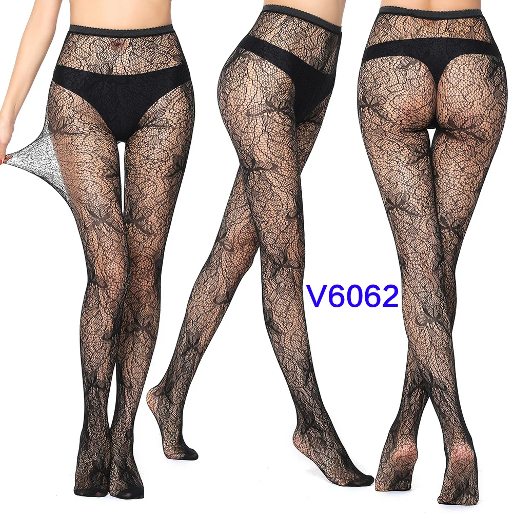 New Arrival Thin Women Pantyhose Sexy Hollow Solid Fishnet Tights Clothes For Women Black Tights Sexy Lingerie