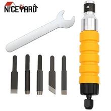 NICEYARD электрическая мебель дерево корень вырезка Ножи Инструмент ручка мягкий вал долото гравировка долота