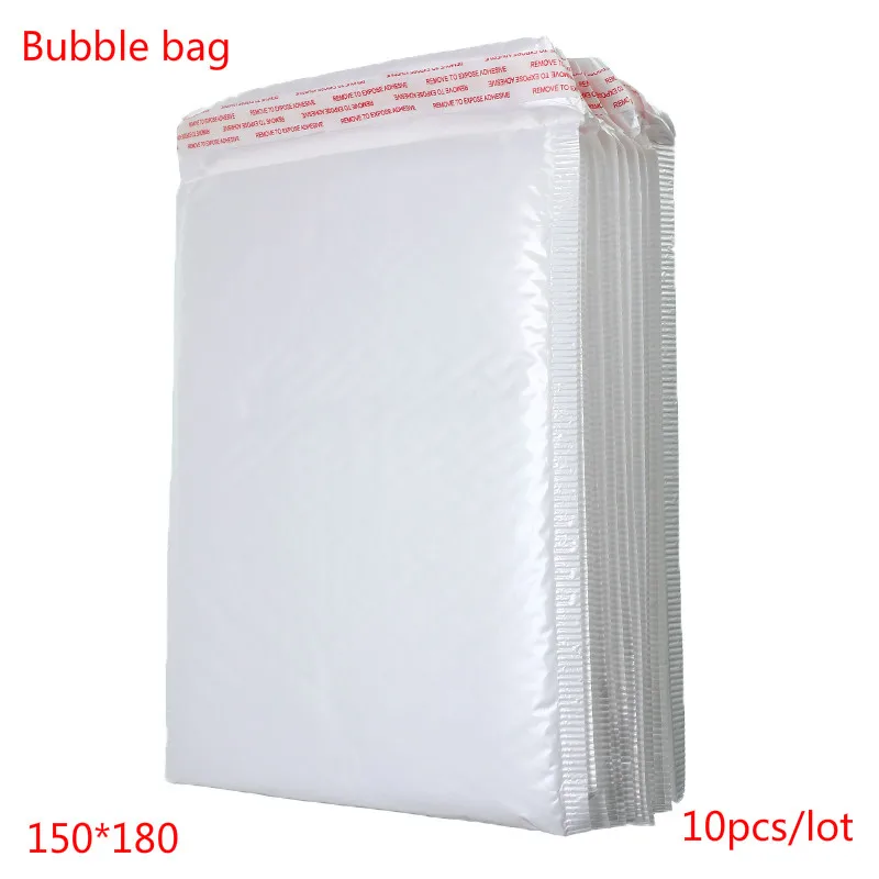 

XNEMON 150x180mm 10/20/30/50 PCS/Lot White Foam Envelope Bag Mailers Padded Shipping Envelope With Bubble Mailing Bag DropShip