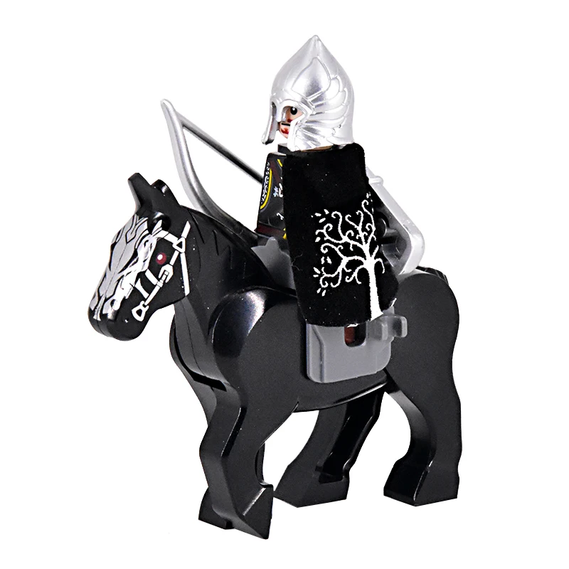 Medieval Rohan Gondor Knights lotr Figures Building Blocks