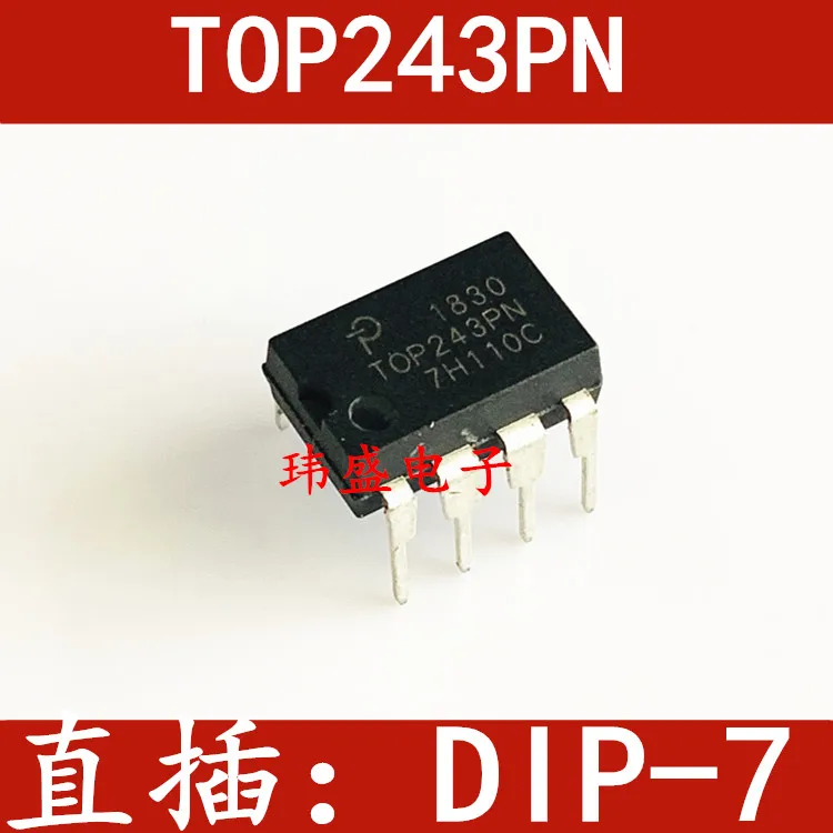 10 шт./лот TOP243PN TOP243 DIP7 высокое качество