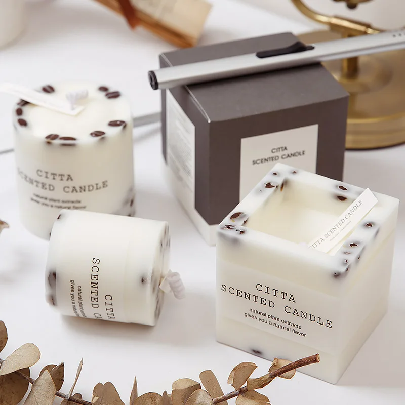 Aroma-friendly Candles Nordic Smoke-free Fragrance Cup Soy Candle Agod Sleeping Bedroom Fragrance Essential Oil Hand Gift