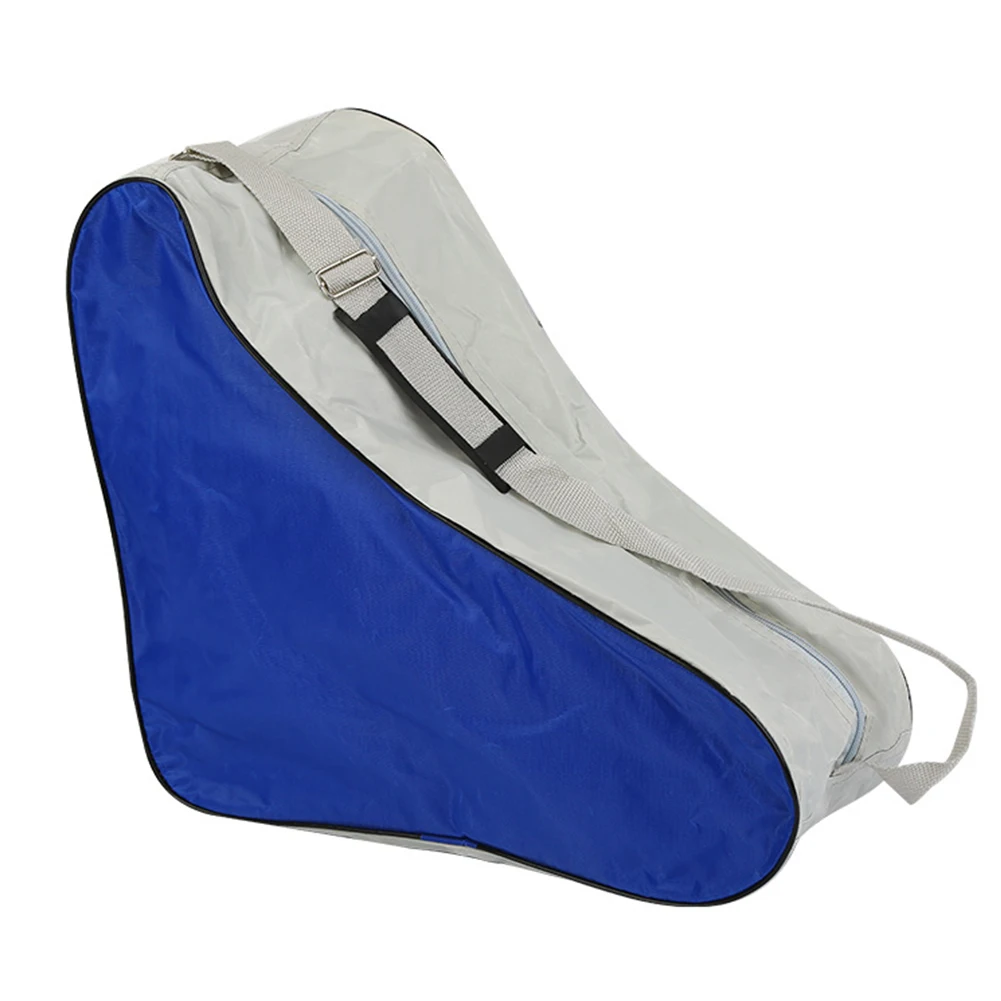 Синий Park Durable Carry Case Sport Covers Adjustable Portable Shoulder Strap Roller Skating Bag Tear Resistant Triangle Handle - Цвет: Синий