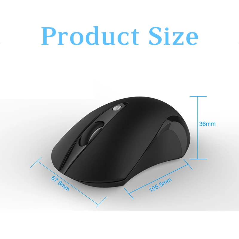 Asunflower 2,4G WiFi Беспроводная мышь портативная мини для ноутбука Настольный компьютер Бесшумная мышь 1600 dpi игровая офисная беспроводная мышь