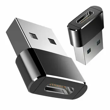 

USB Male to USB Type C Female OTG Adapter Converter Type-c Cable Adapter For MacBook Data Charger Alloy Plug Connector New Arriv