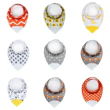 Детские нагрудники Бандана С Прорезыванием Зубов, очень мягкий натуральный хлопок, детский слюнявчик для слюни и прорезывания зубов, супер впитывающий детский подарок для душа