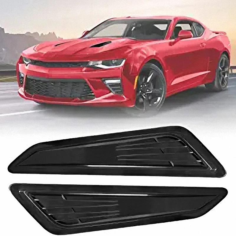 2 шт. для Chevy Camaro 1LT/LS/RS- передний капот воздухозаборник декоративная отделка капота Совок капота вентиляционные Декоративные Чехлы