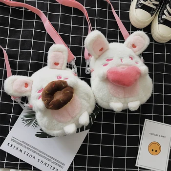 

2019 Ins Cute Wool Bags Small Designer Handbags Casual Shoulder Crossbody Bags For Women Fashion Female Small Messenger Bags