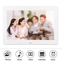 14 дюймов HD 1080P Цифровая фоторамка светодиодный электронный альбом с пультом дистанционного управления