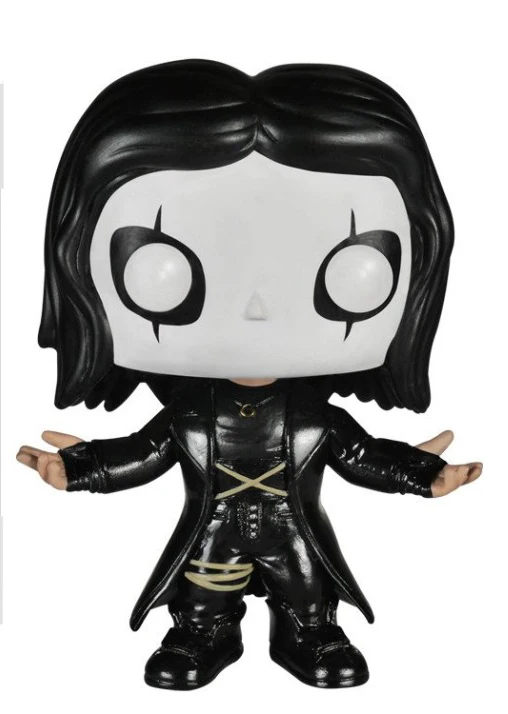 Фильмы Funko POP: ворона 25-летия светится в темноте Горячая тема эксклюзивные виниловые фигурки игрушки-модели Подарочные - Цвет: 133-HOT TOPIC NO BOX