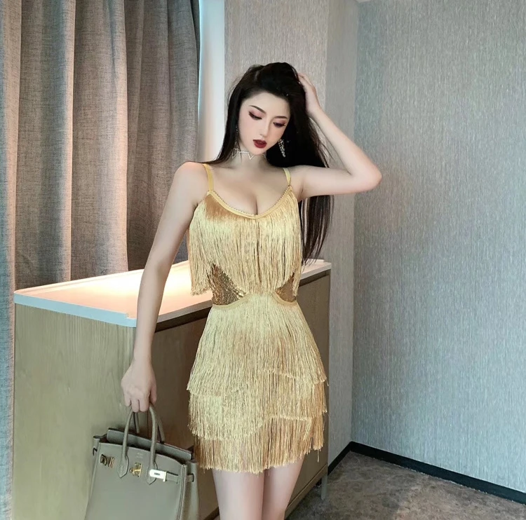 EDGLuLu, элегантные, сексуальные, вечерние, Клубные, с открытыми плечами, с кисточками, платья для женщин, вечерние, ночные,, летние, Новое поступление, сексуальное, с вырезами, мини платье