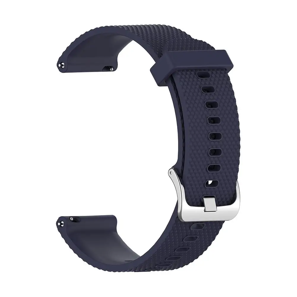 Garmin Vivoactive 4 Fenix 5 Forerunner 945 935 Quatix 5 gps умный Браслет мягкий силиконовый спортивный ремешок для часов - Цвет: Purplish Blue