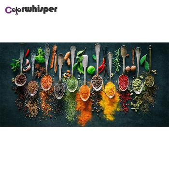 

Diamond Painting Full Square/Round Drill Kitchen Seasoning Condiment 5D Daimond Painting Embroidery Cross Stitch Picture Z1683