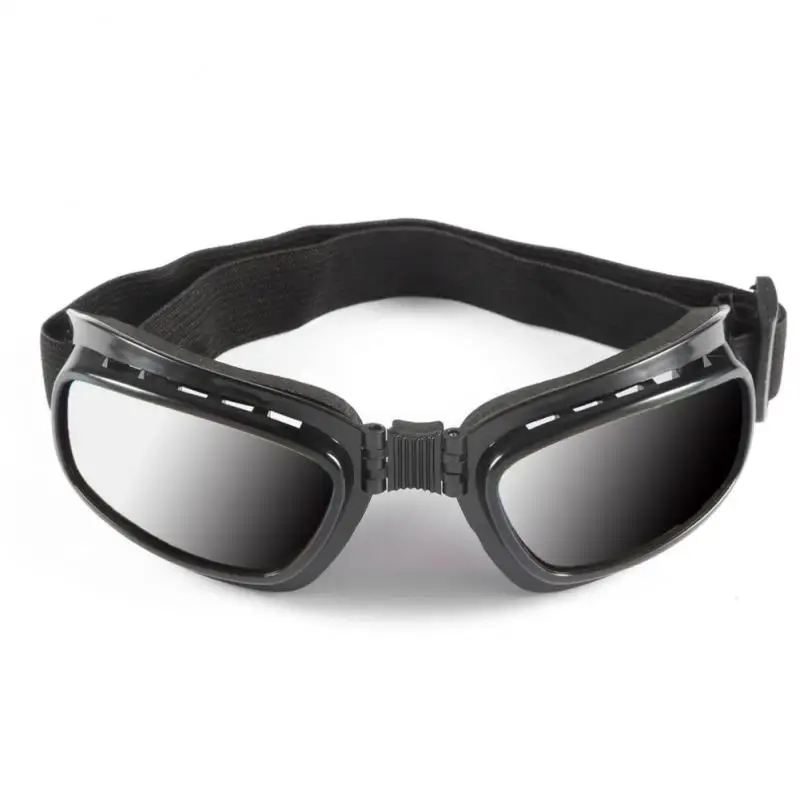 Folding Motorcycle Glasses Windproof Ski Goggles Off Road Racing Eyewear Adjustable Elastic Band | Автомобили и мотоциклы