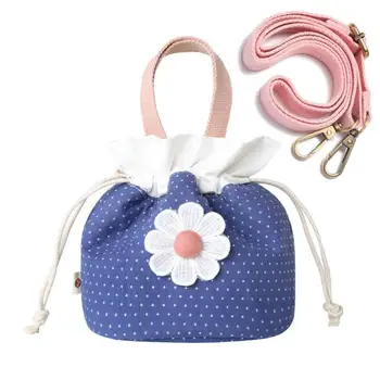 

Fashion Lunch Bags For Women Insulated Thermal Food Storage Bag Portable Travel Working Bento Box Bag Flower Picnic Tote Bag