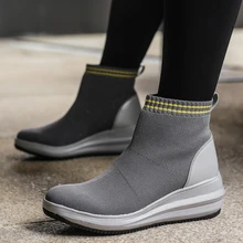 Растягивающиеся носки; женская прогулочная Тканевая обувь с блестками; шикарные женские кроссовки; женская модная тканая обувь; женская обувь; размеры 36-42