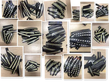 

260PCS 1-2WSMD LED Kit 3V/6V 2835/3030/2828/3535/5630/7020/7030/4020/6030/4014/3020/3232/020/ Cold white For TV Backlight Beads