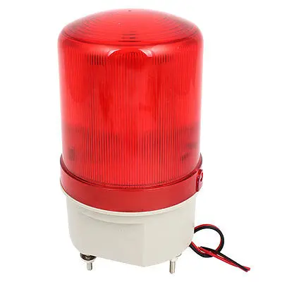 

DC 24V Red LED Flashing Industry Signal Tower Warning Light Lamp
