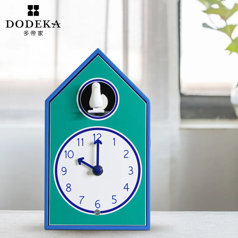 

Modern minimalist living room bedroom creative hourly cuckoo children cartoon wall clock