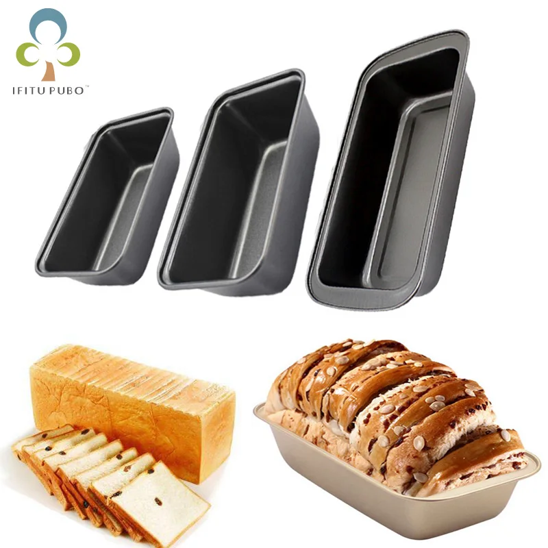 

Bread Mold Loaf Pan Baking Carbon Steel Cake Pan Cake Mold Maker Toast Baking DIY Cake Non Stick Pan Baking Supplies ZXH