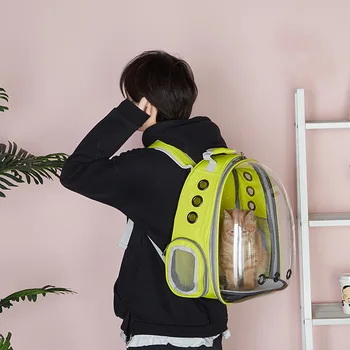 

space capsule pet Cat cage Chest shoulder bag dog pet backpack Go out Portable Cats petshop Pet products Outdoor Travel