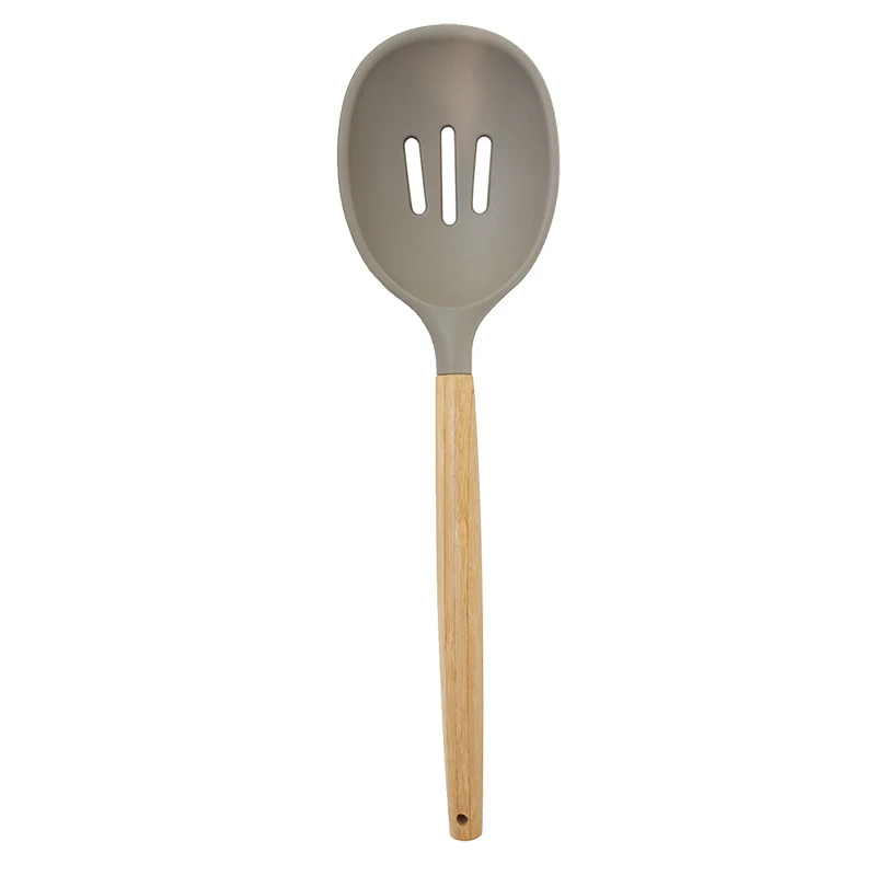 B4 1 шт., кухонные принадлежности, силиконовые инструменты для приготовления пищи, дуршлаг, ложка, лопатка, щетка, паста, сервер, взбиватель яиц, щипцы для еды, кухонные инструменты - Цвет: B4