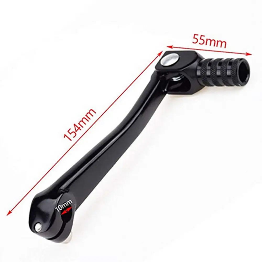 Universal Scooter Gear Shift Lever Shifter For Motorcycle Bike CNC Aluminum Black Motorcycle Accessories