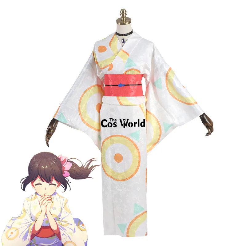 Платье-кимоно с надписью Weathering With You Amano Hina Yukata костюмы для костюмированной